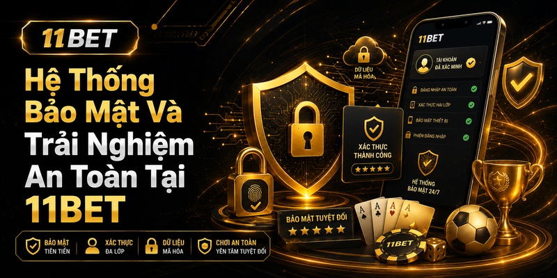 Hệ Thống Bảo Mật Và Trải Nghiệm An Toàn Tại 11BET